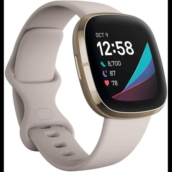 Fitbit Sense Advanced Smartwatch with Tools for Heart Health Stress Skin Wearables